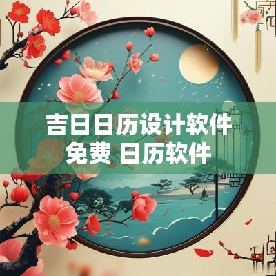 吉日日历设计软件免费 日历软件