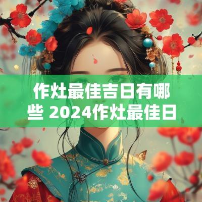 作灶最佳吉日有哪些 2025作灶最佳日子