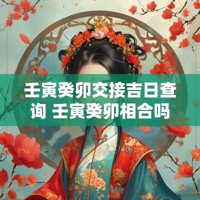 壬寅癸卯交接吉日查询 壬寅癸卯相合吗