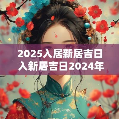 2025入居新居吉日 入新居吉日2025年