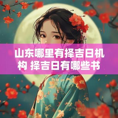 山东哪里有择吉日机构 择吉日有哪些书