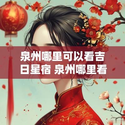 泉州哪里可以看吉日星宿 泉州哪里看日出比较合适