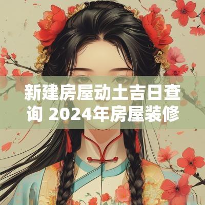 新建房屋动土吉日查询 2025年房屋装修动土吉日查询