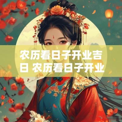农历看日子开业吉日 农历看日子开业吉日怎么看