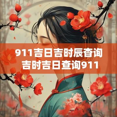 911吉日吉时辰杳询 吉时吉日查询911