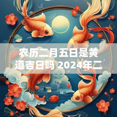 农历二月五日是黄道吉日吗 2025年二月五日是黄道吉日吗