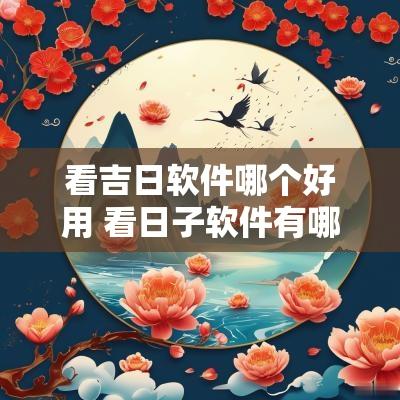 看吉日软件哪个好用 看日子软件有哪些