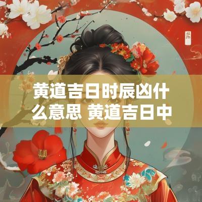 黄道吉日时辰凶什么意思 黄道吉日中的冲猴煞北是什么意思