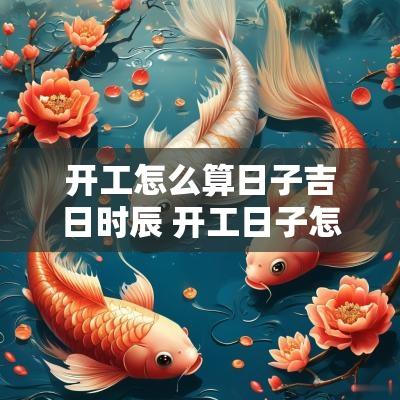 开工怎么算日子吉日时辰 开工日子怎么选吉日