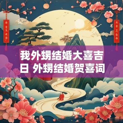 我外甥结婚大喜吉日 外甥结婚贺喜词