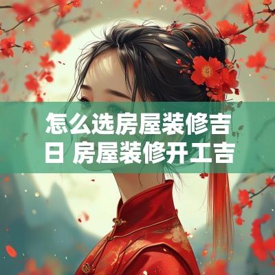 怎么选房屋装修吉日 房屋装修开工吉日
