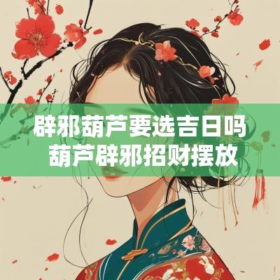 辟邪葫芦要选吉日吗 葫芦辟邪招财摆放位置