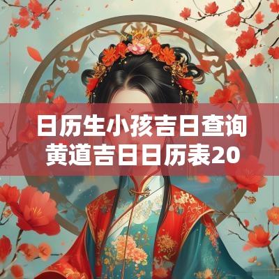日历生小孩吉日查询 黄道吉日日历表2025生孩子