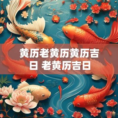 黄历老黄历黄历吉日 老黄历吉日