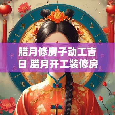 腊月修房子动工吉日 腊月开工装修房子日子可好