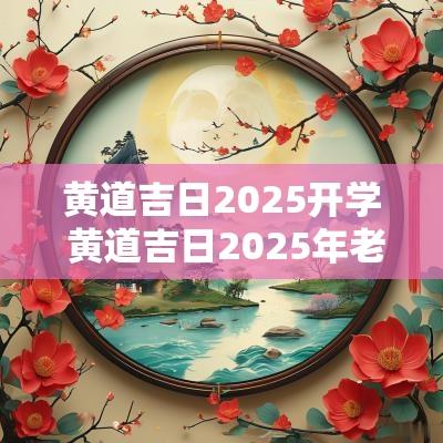 黄道吉日2025开学 黄道吉日2025年老黄历