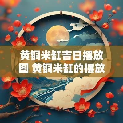 黄铜米缸吉日摆放图 黄铜米缸的摆放方法