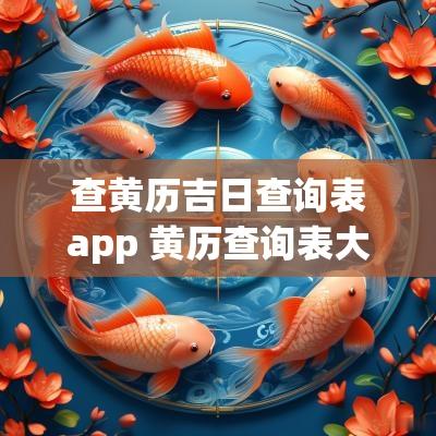查黄历吉日查询表app 黄历查询表大全吉日2025