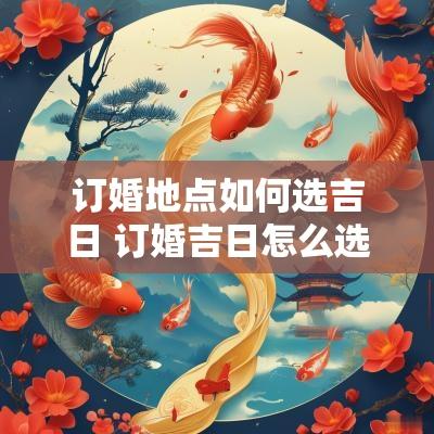 订婚地点如何选吉日 订婚吉日怎么选