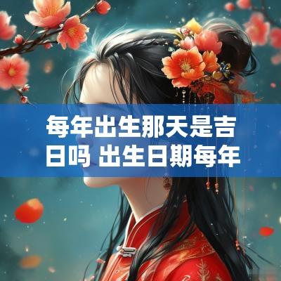 每年出生那天是吉日吗 出生日期每年都不一样