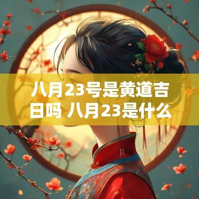 八月23号是黄道吉日吗 八月23是什么日子