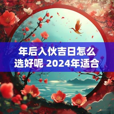年后入伙吉日怎么选好呢 2025年适合入伙的吉日