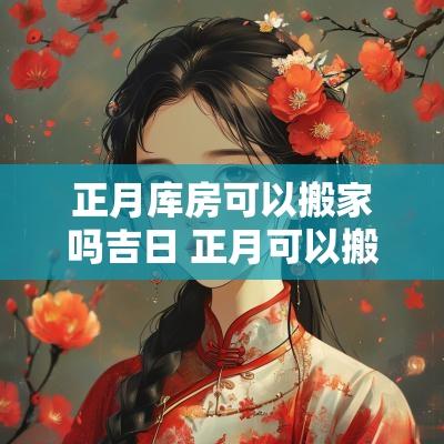 正月库房可以搬家吗吉日 正月可以搬家入住新宅吗