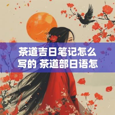 茶道吉日笔记怎么写的 茶道部日语怎么说