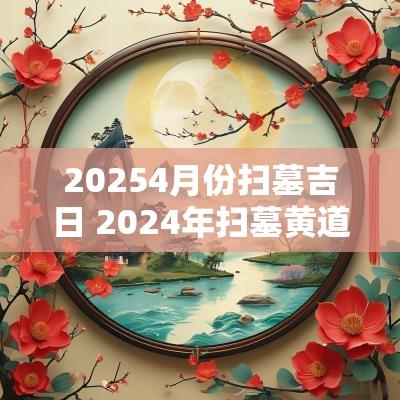 20254月份扫墓吉日 2025年扫墓黄道吉日