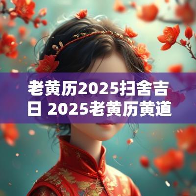 老黄历2025扫舍吉日 2025老黄历黄道吉日一览表
