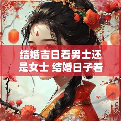 结婚吉日看男士还是女士 结婚日子看男方生辰还是女方生辰