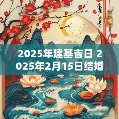 2025年建基吉日 2025年2月15日结婚黄道吉日