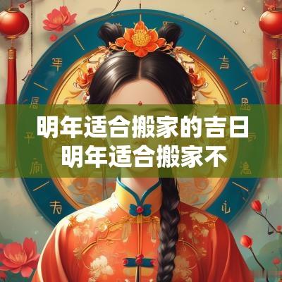 明年适合搬家的吉日 明年适合搬家不