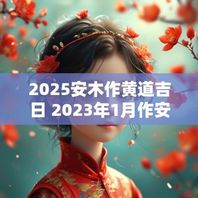 2025安木作黄道吉日 2025年1月作安床黄道吉日查询