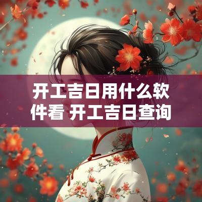 开工吉日用什么软件看 开工吉日查询2025年黄道吉日吉时