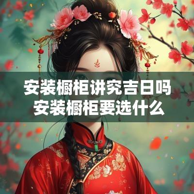 安装橱柜讲究吉日吗 安装橱柜要选什么日子?
