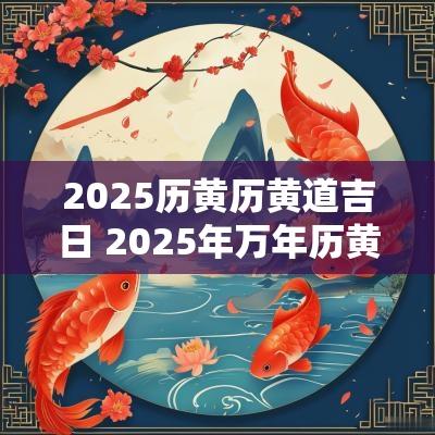 2025历黄历黄道吉日 2025年万年历黄道吉日老黄历