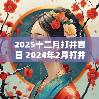 2025十二月打井吉日 2025年2月打井吉日