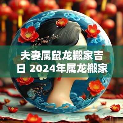 夫妻属鼠龙搬家吉日 2025年属龙搬家吉日有哪些