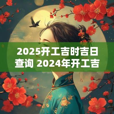 2025开工吉时吉日查询 2025年开工吉日吉时查询