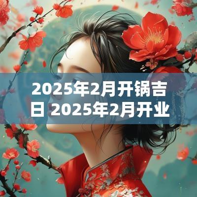 2025年2月开锅吉日 2025年2月开业黄道吉日