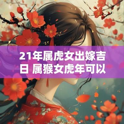 21年属虎女出嫁吉日 属猴女蛇年可以出嫁吗