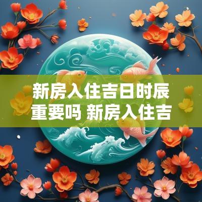 新房入住吉日时辰重要吗 新房入住吉时查询