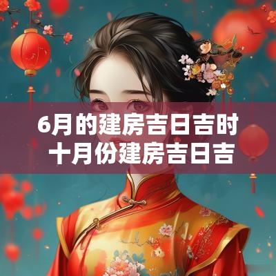 6月的建房吉日吉时 十月份建房吉日吉时查询