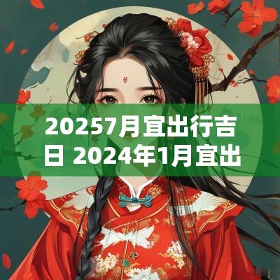 20257月宜出行吉日 2025年1月宜出行黄道吉日一览表