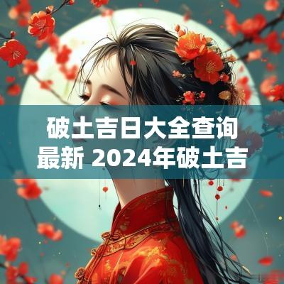 破土吉日大全查询最新 2025年破土吉日一览表