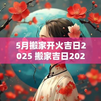 5月搬家开火吉日2025 搬家吉日2025年5月哪天适合搬家