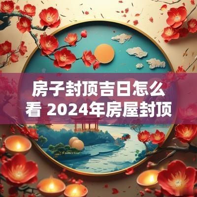 房子封顶吉日怎么看 2025年房屋封顶吉日查询