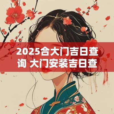 2025合大门吉日查询 大门安装吉日查询