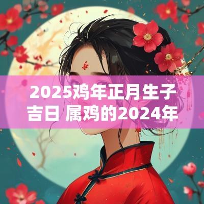 2025鸡年正月生子吉日 属鸡的2025年正月哪天开业好